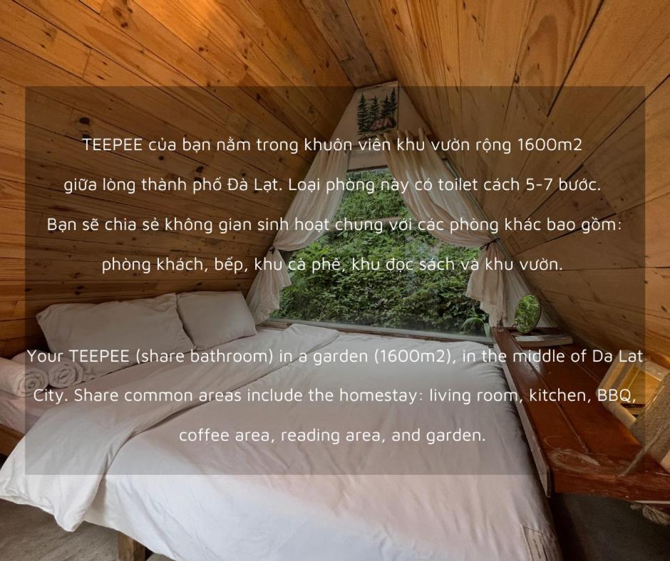 Nap O Teepee Homestay Da Lat Eksteriør billede